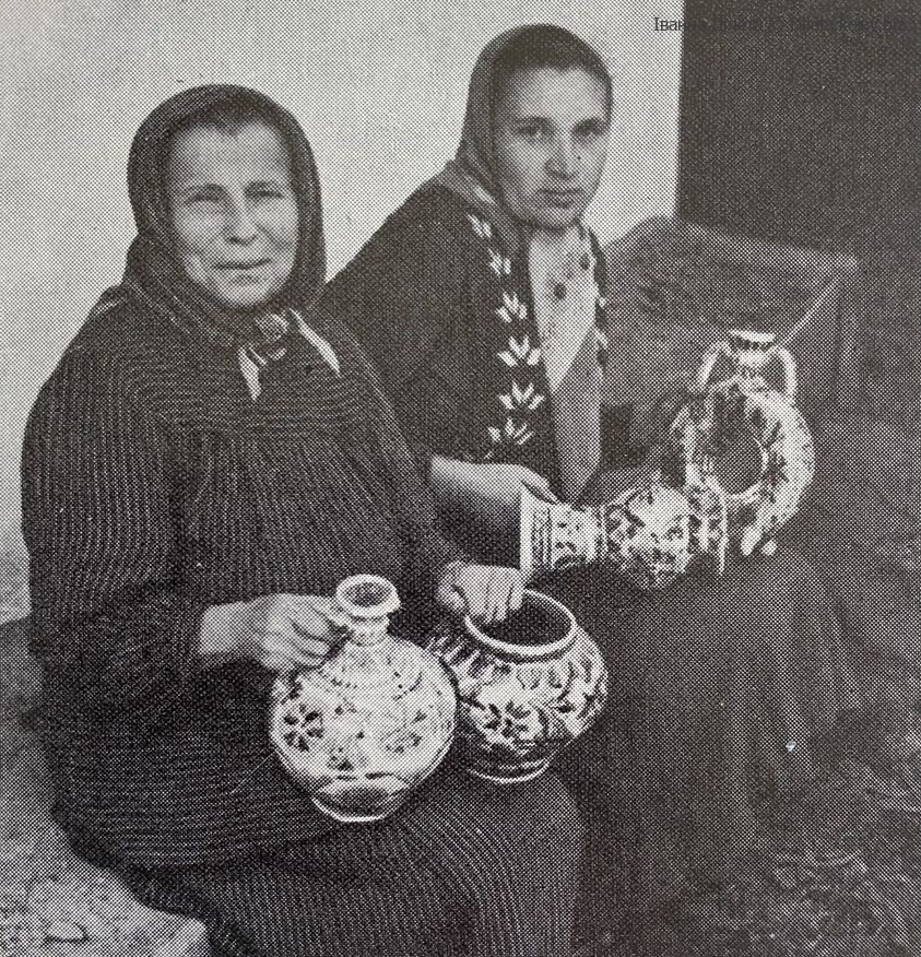 П. Цвілик та Н. Вербівська. 1950-ті рр. 